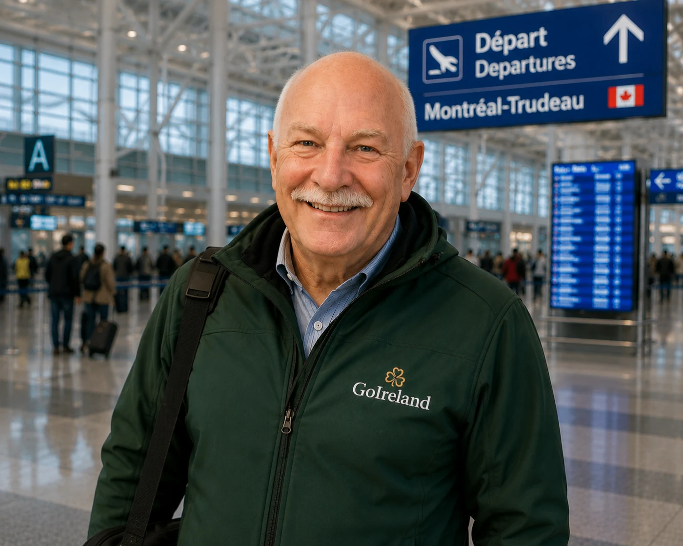 Votre accompagnateur GoIreland à Montréal-Trudeau