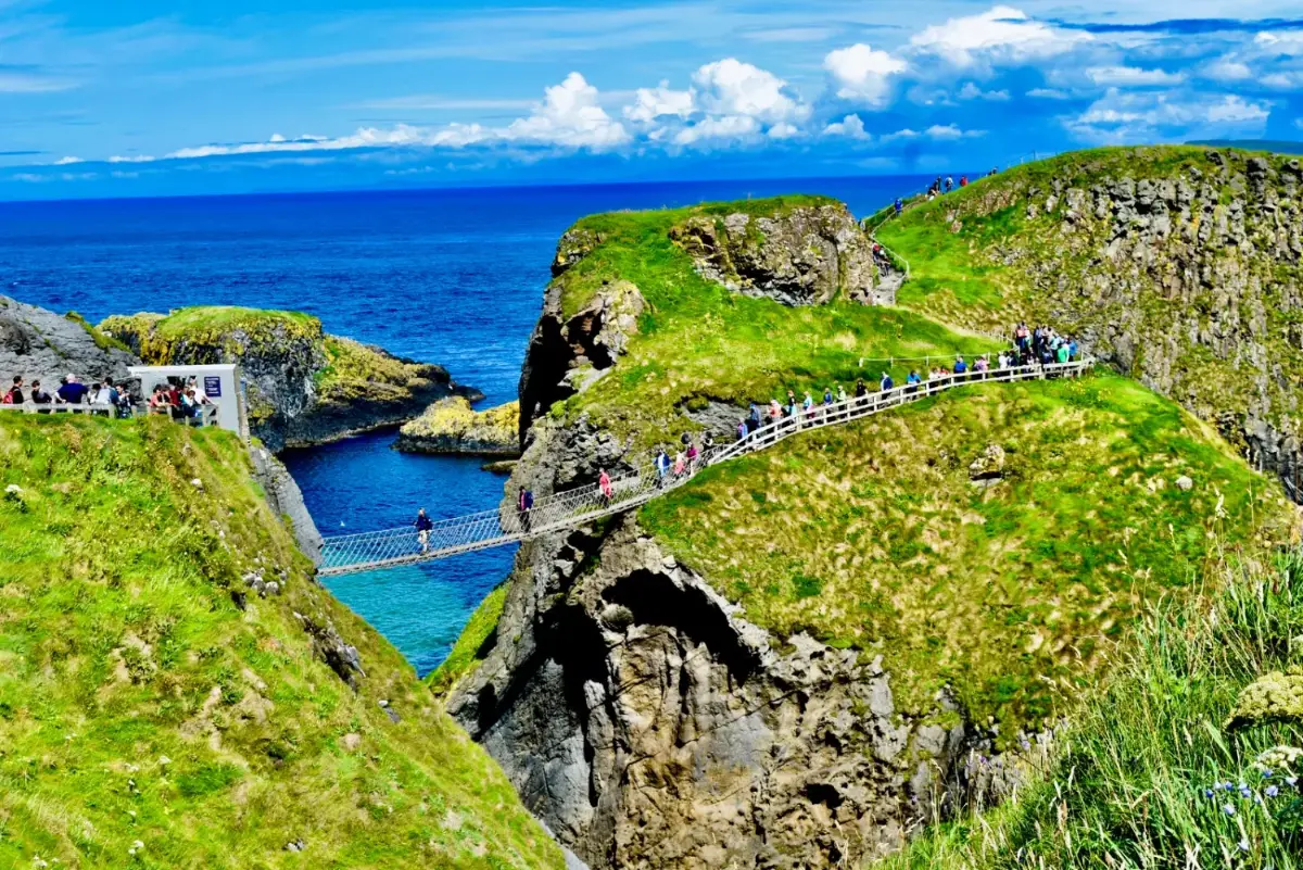 Le pont de corde de Carrick-a-Rede