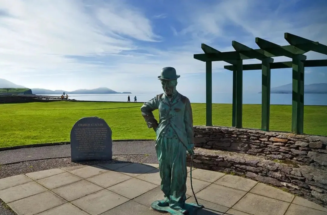 La statue de Charlie Chaplin, Waterville